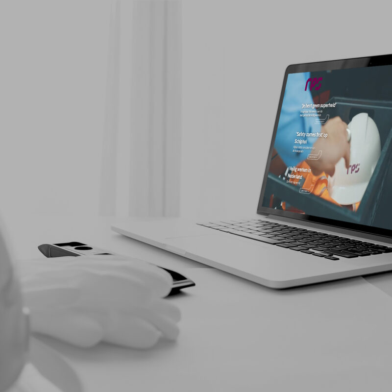 RPS Respons Veiligheidsspecial op laptopscherm